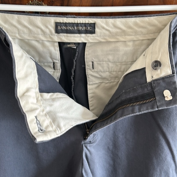 🔥HP🔥VTG Banana Republic Chinos, Sz 32/30, gray - Picture 7 of 15
